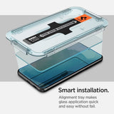Spigen Samsung Galaxy S22 Plus Skærmbeskytter GLAS.tR EZ Fit 2-pak