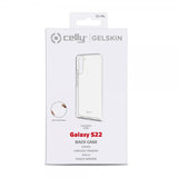 Celly Samsung Galaxy S22 Cover GELSKIN Transparent