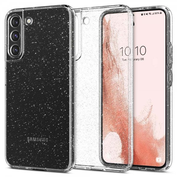 Spigen Samsung Galaxy S22 Cover Liquid Crystal Glitter Crystal Quartz