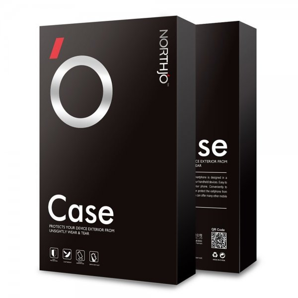 Northjo Samsung Galaxy S22 Cover med Skærmbeskytter og Kamerabeskyttelse 3-i-1