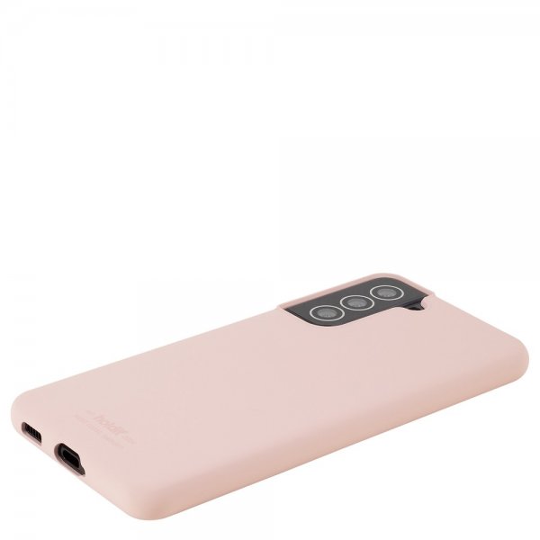Holdit Samsung Galaxy S22 Cover Silikone Blush Pink