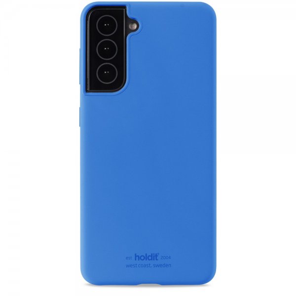 holdit Samsung Galaxy S22 Cover Silikone Sky Blue