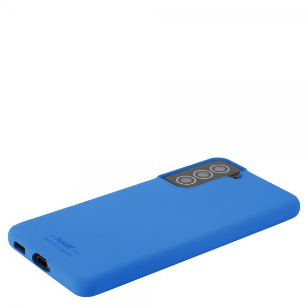 holdit Samsung Galaxy S22 Cover Silikone Sky Blue