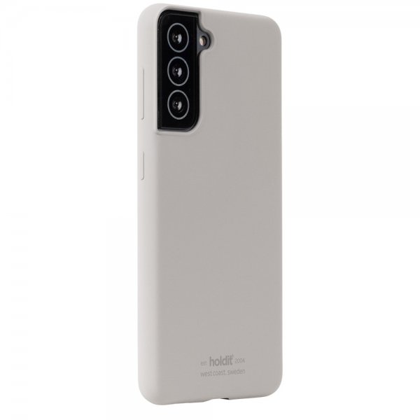 holdit Samsung Galaxy S22 Cover Silikone Taupe