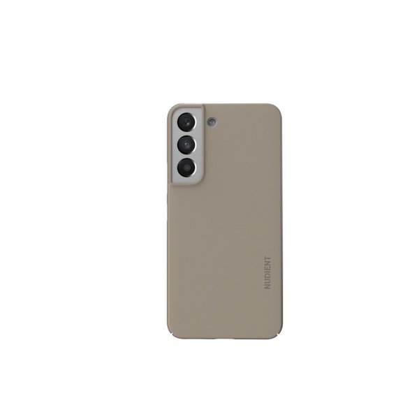 Nudient Samsung Galaxy S22 Cover Thin Case V3 Clay Beige