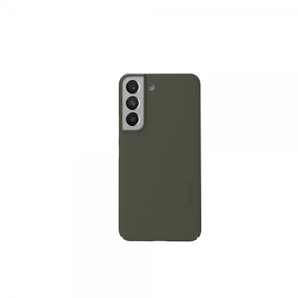 Nudient Samsung Galaxy S22 Cover Thin Case V3 Pine Green