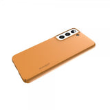 Nudient Samsung Galaxy S22 Cover Tyndt Cover V3 Saffron Yellow