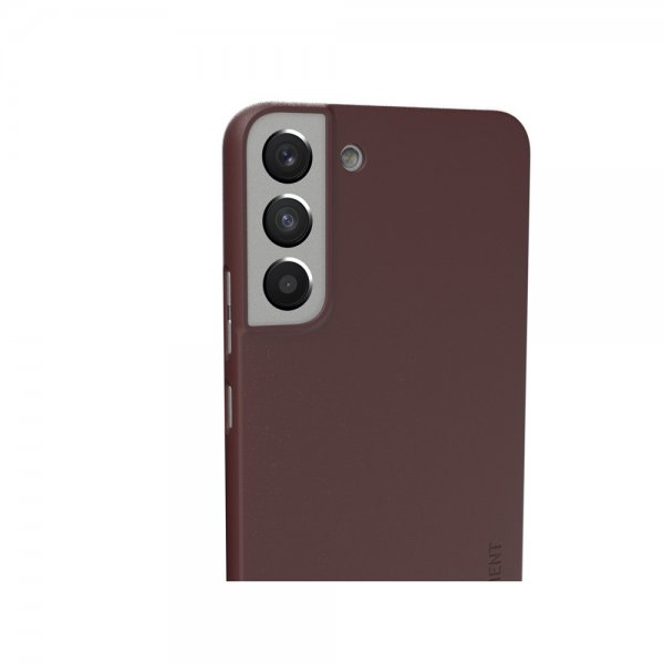 Nudient Samsung Galaxy S22 Cover Thin Case V3 Sangria Red