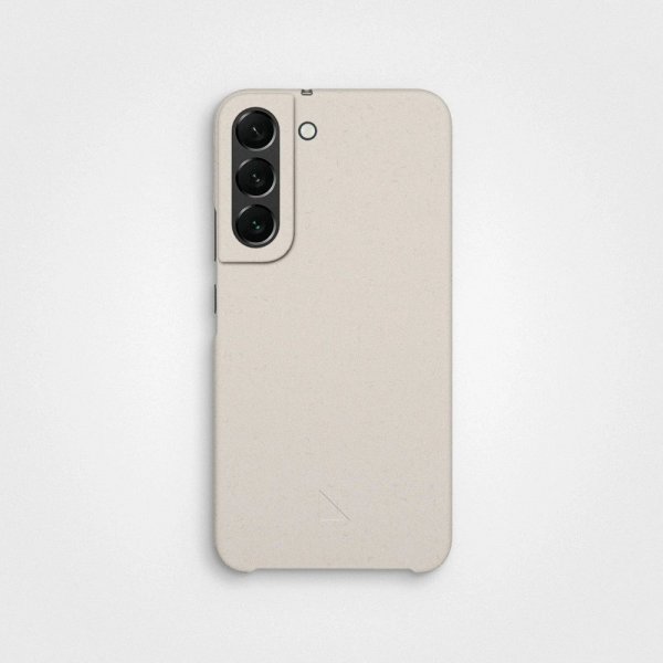 agood company Samsung Galaxy S22 Cover Plant-Based Vanilla White