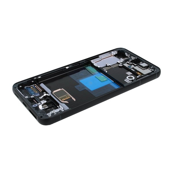 Samsung Galaxy S22 Skærm med LCD Display Original - Grafit/Grå