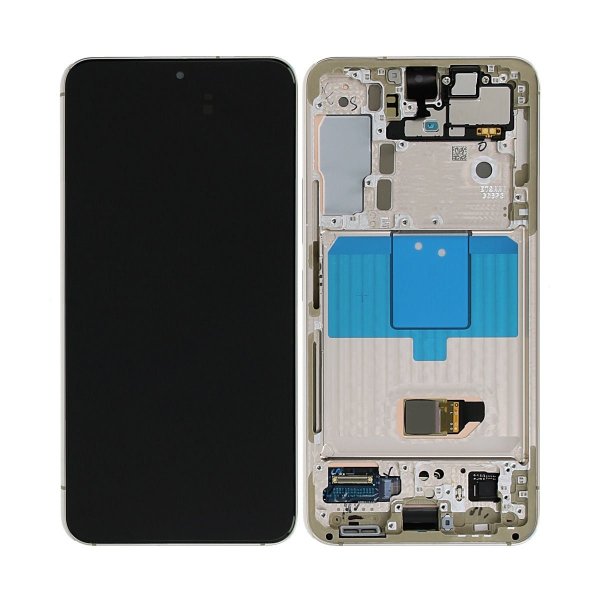 Samsung Galaxy S22 Skærm med LCD Display Original - Violet