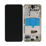 Samsung Galaxy S22 Skærm med LCD Display Original - Violet