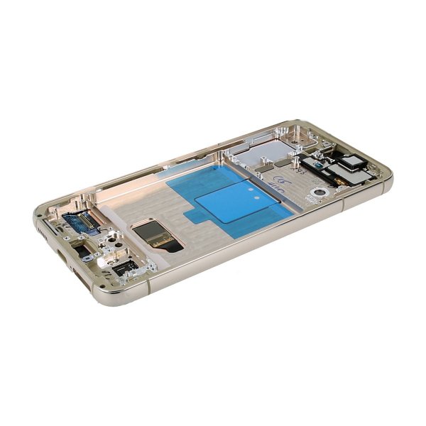 Samsung Galaxy S22 Skærm med LCD Display Original - Violet