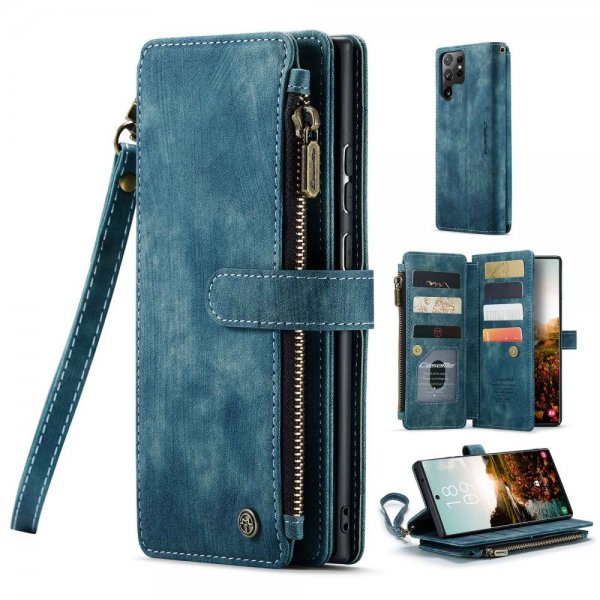 CaseMe Samsung Galaxy S22 Ultra Cover C30 Series Petrol
