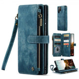CaseMe Samsung Galaxy S22 Ultra Cover C30 Series Petrol