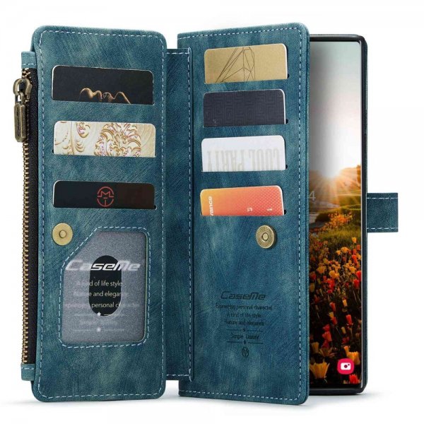 CaseMe Samsung Galaxy S22 Ultra Cover C30 Series Petrol