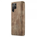 CaseMe Samsung Galaxy S22 Ultra Cover C30 Series Brun