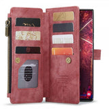 CaseMe Samsung Galaxy S22 Ultra Cover C30 Series Rød