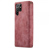 CaseMe Samsung Galaxy S22 Ultra Cover C30 Series Rød