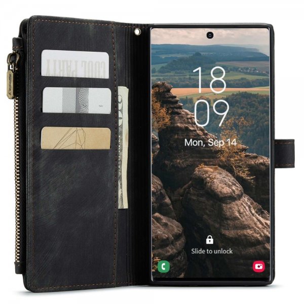 CaseMe Samsung Galaxy S22 Ultra Cover C30 Series Sort