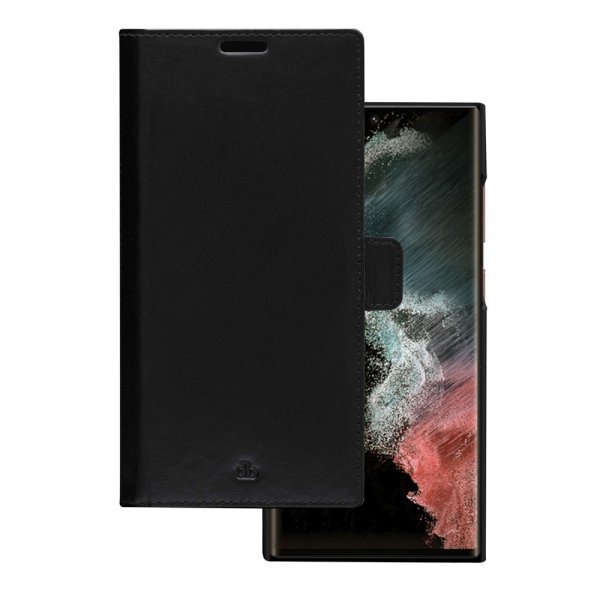 dbramante1928 Samsung Galaxy S22 Ultra Cover Lynge Aftageligt Cover Sort