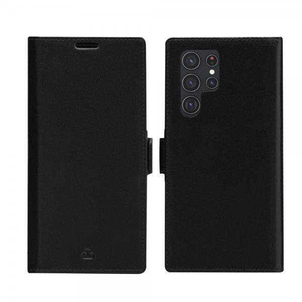 dbramante1928 Samsung Galaxy S22 Ultra Cover Lynge Aftageligt Cover Sort