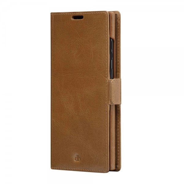 dbramante1928 Samsung Galaxy S22 Ultra Cover Lynge Aftageligt Cover Tan