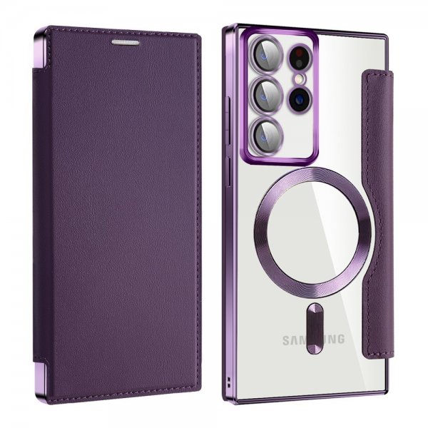 Samsung Galaxy S22 Ultra Cover MagSafe Lilla