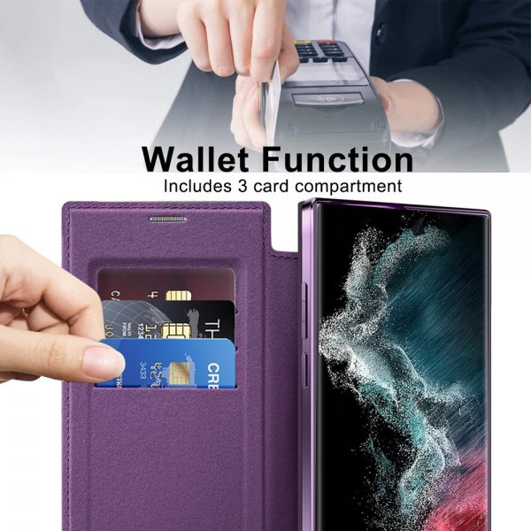 Samsung Galaxy S22 Ultra Cover MagSafe Lilla