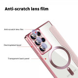 Samsung Galaxy S22 Ultra Cover MagSafe Rosa