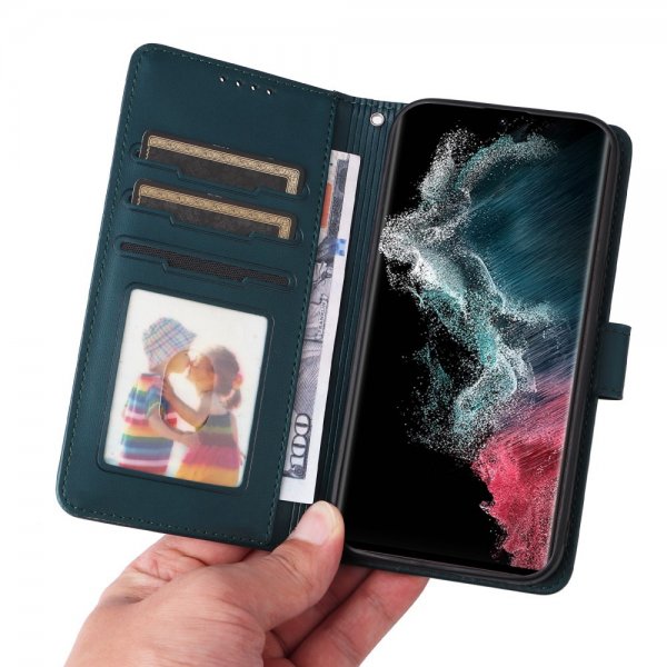 Betopnice Samsung Galaxy S22 Ultra Cover med Aftageligt Etui 005 Blå