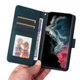 Betopnice Samsung Galaxy S22 Ultra Cover med Aftageligt Etui 005 Blå