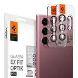 Spigen Samsung Galaxy S22 Ultra Kamerabeskyttelse GLAS.tR EZ Fit Optik Pro 2-pak Bordeaux