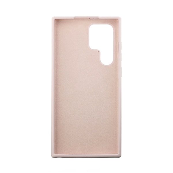 Rvelon Samsung Galaxy S22 Ultra Cover Silikone Sandrosa
