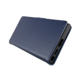 Rvelon Samsung Galaxy S22 Ultra Cover Magnetisk Aftageligt Etui Blå