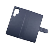 Rvelon Samsung Galaxy S22 Ultra Cover Magnetisk Aftageligt Etui Blå