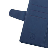Rvelon Samsung Galaxy S22 Ultra Cover Udtrækkeligt Kortrum Blå