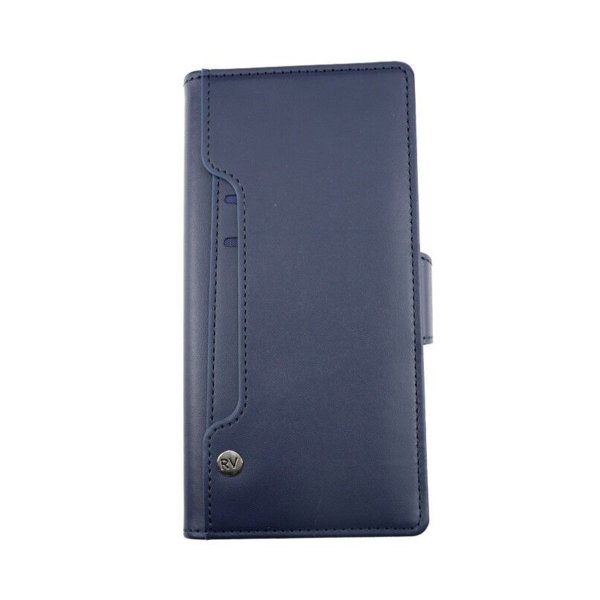 Rvelon Samsung Galaxy S22 Ultra Cover Udtrækkeligt Kortrum Blå