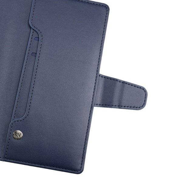 Rvelon Samsung Galaxy S22 Ultra Cover Udtrækkeligt Kortrum Blå