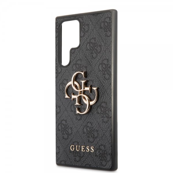Guess Samsung Galaxy S22 Ultra Cover 4G Logo Sort