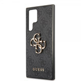 Guess Samsung Galaxy S22 Ultra Cover 4G Logo Sort