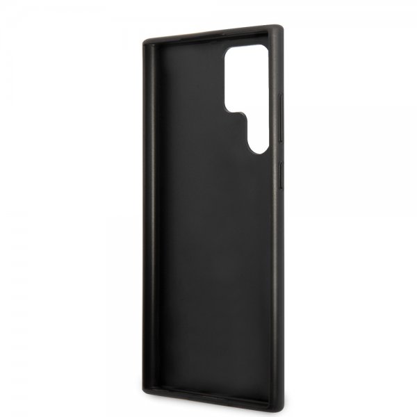 Guess Samsung Galaxy S22 Ultra Cover 4G Logo Sort