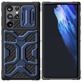 Nillkin Samsung Galaxy S22 Ultra Cover Adventurer Case Blå
