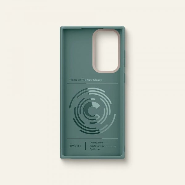 Cyrill Samsung Galaxy S22 Ultra Cover Color Brick Kale