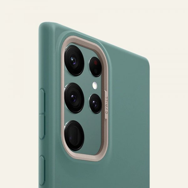Cyrill Samsung Galaxy S22 Ultra Cover Color Brick Kale