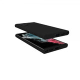 Celly Samsung Galaxy S22 Ultra Cover CROMO Sort