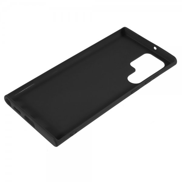 Nordic Covers Samsung Galaxy S22 Ultra Cover Feather Series Raven Black
