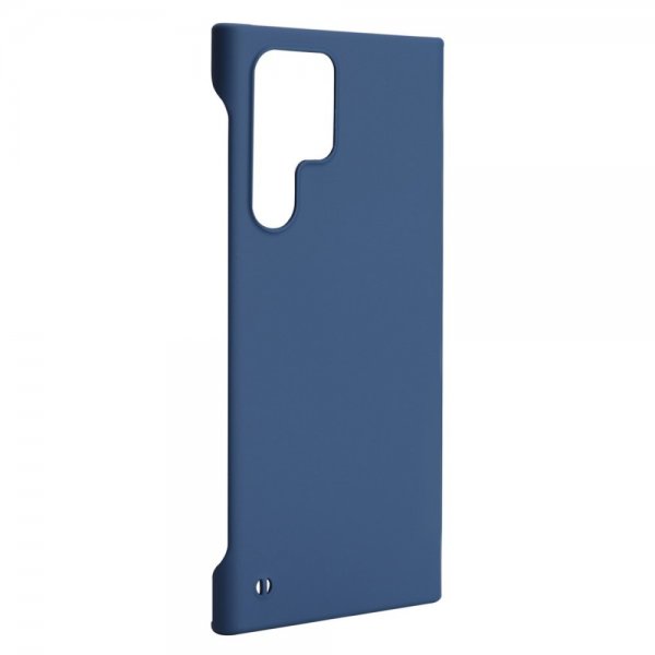 Enkay Samsung Galaxy S22 Ultra Cover Mat Hård Plast Blå