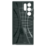 Spigen Samsung Galaxy S22 Ultra Cover Liquid Air Abyss Green