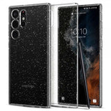 Spigen Samsung Galaxy S22 Ultra Cover Liquid Crystal Glitter Crystal Quartz
